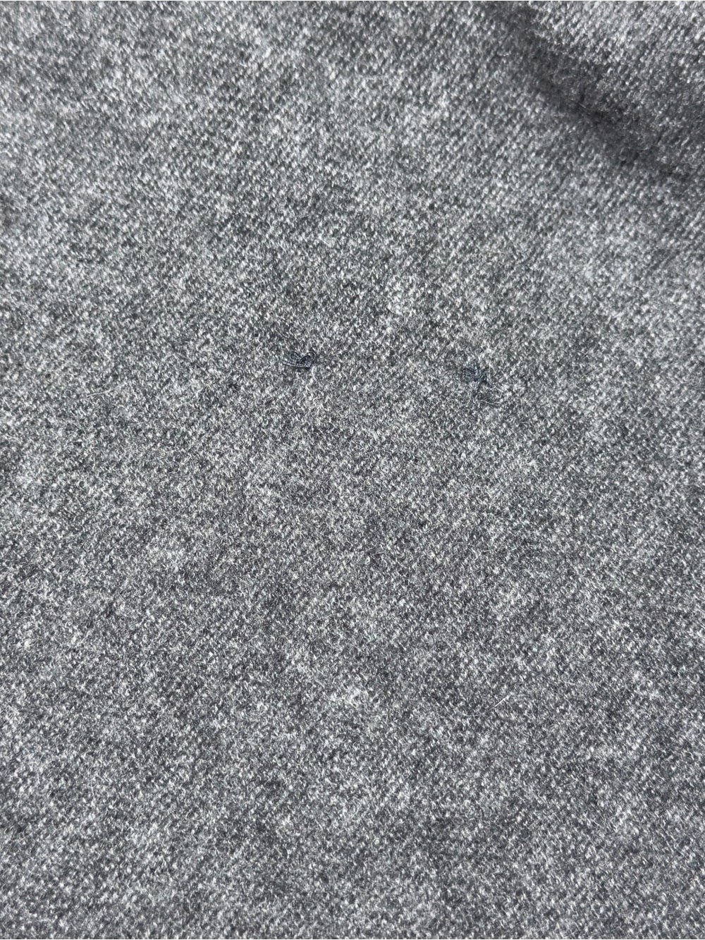 Charter Club Cashmere Cardigan Sweater Open Front M 2Ply Gray Luxury *Read* - Picture 7 of 10